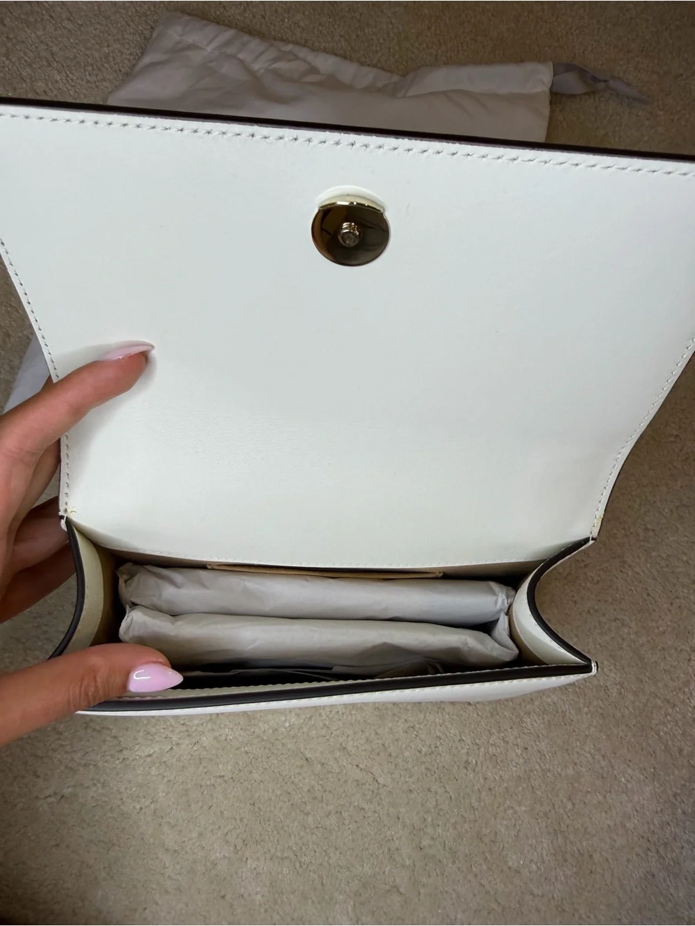 Jimmy Choo Crossbody White NWT